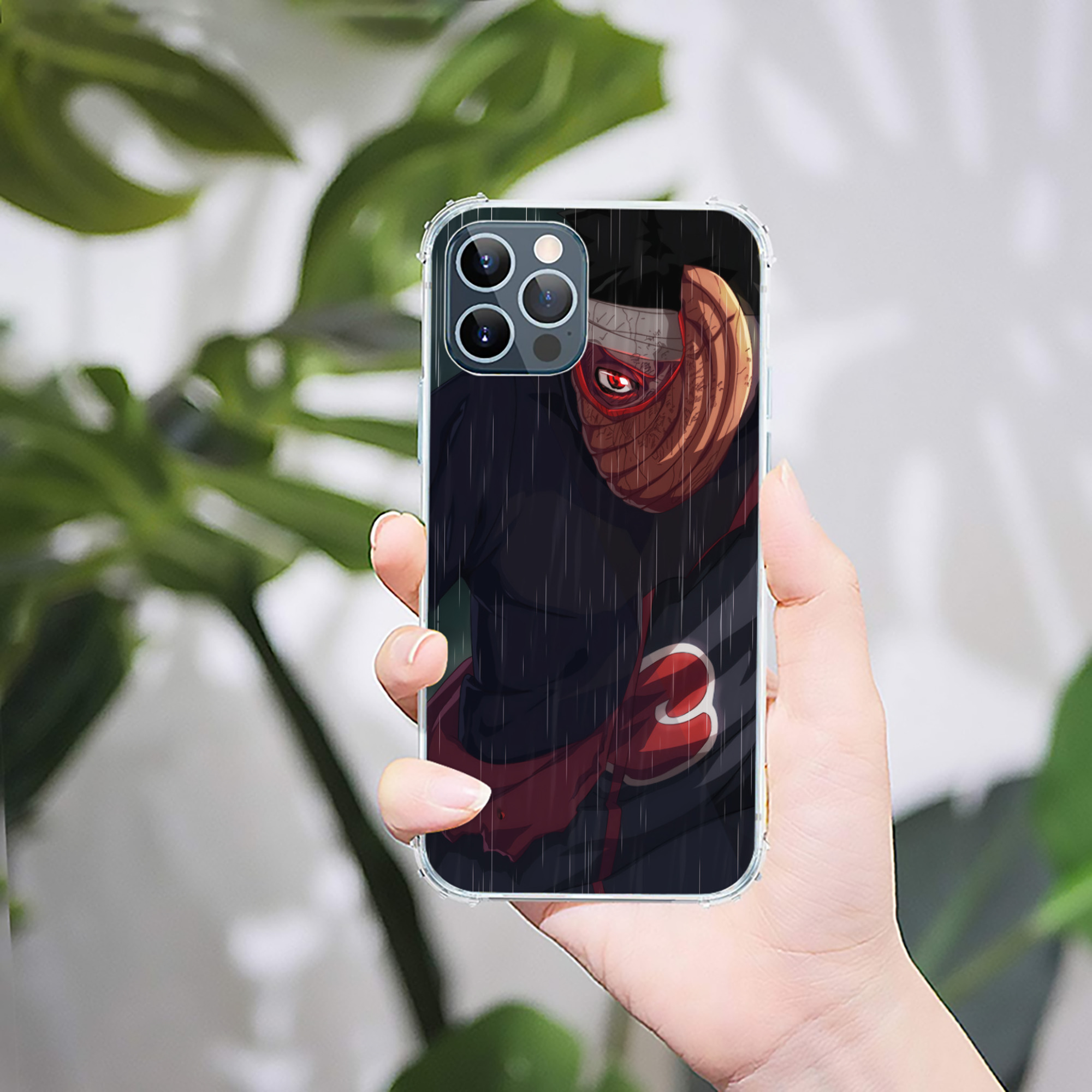 （画像用） NARUTO -ナルト- NARUTO -ナルト- 疾風伝 【iPhone 12シリーズ対応】透明スマホケース（クリアソフトケース）